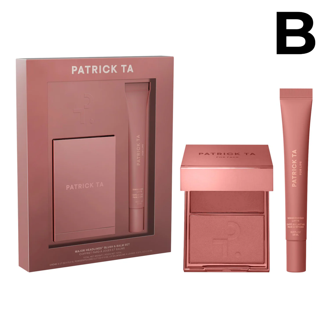 Major Headlines Double-Take Crème & Powder Blush Duo & Lip Balm Makeup Gift Set ⭐*PREVENTA + SEMANA PROMO 3 MINIS**⭐