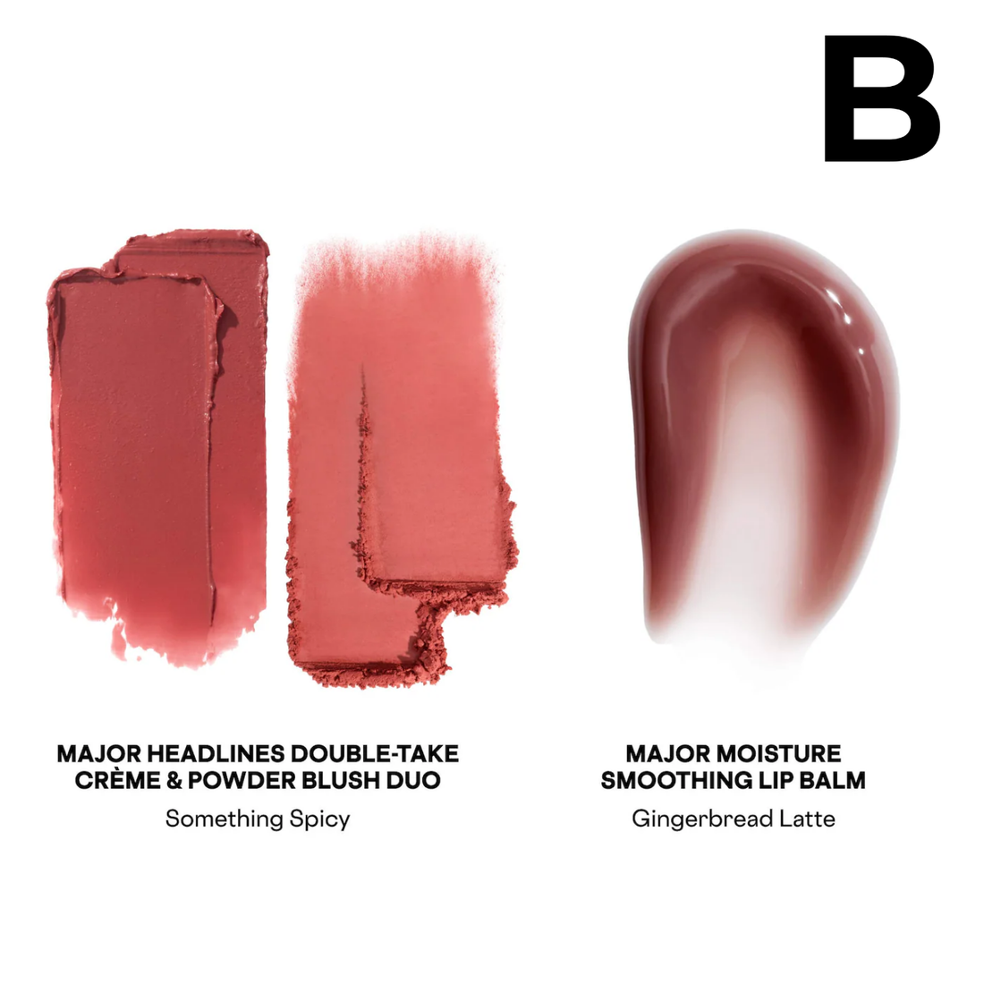 Major Headlines Double-Take Crème & Powder Blush Duo & Lip Balm Makeup Gift Set ⭐*PREVENTA + SEMANA PROMO 3 MINIS**⭐