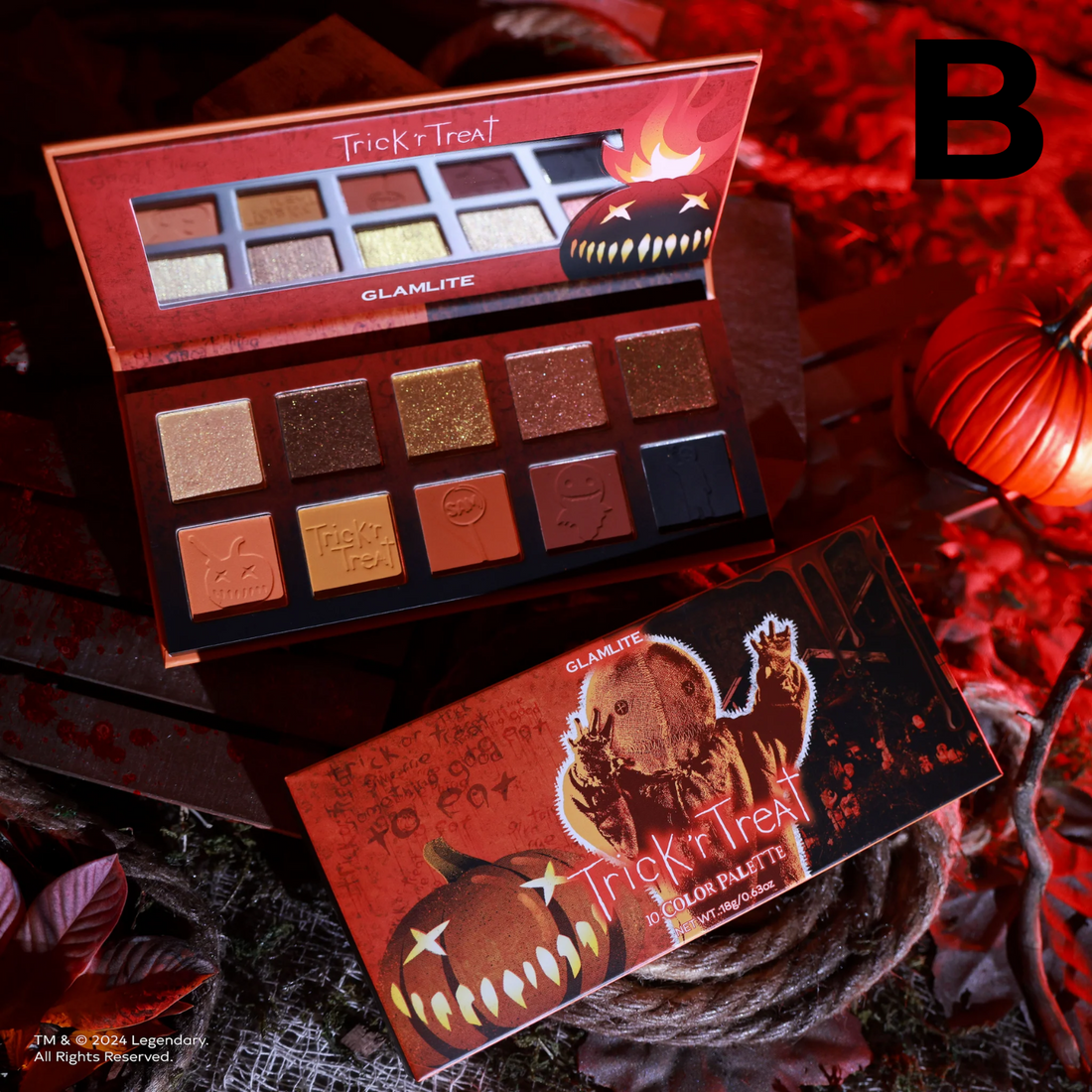 Trick 'r Treat x Glamlite Palette PREVENTA