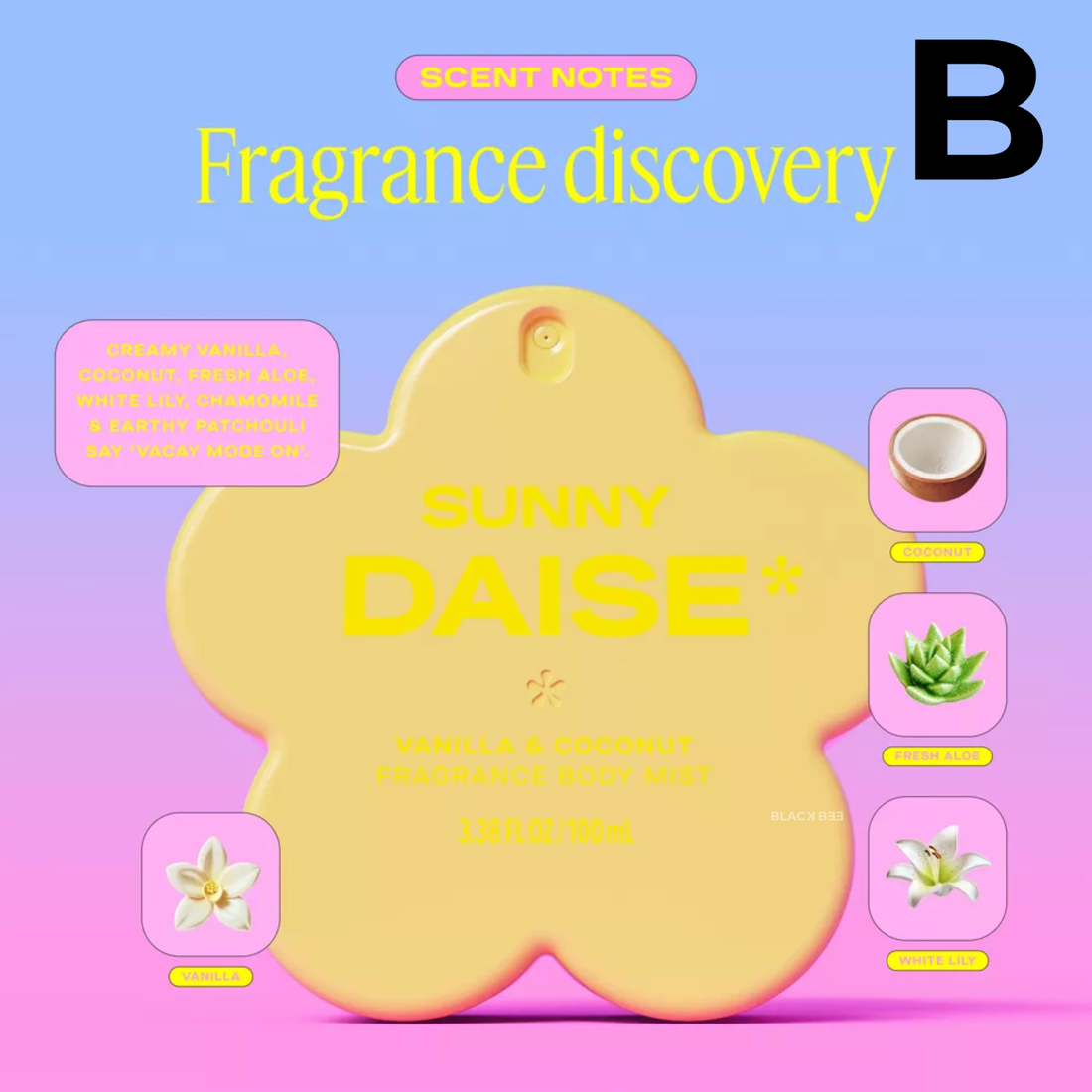 DAISE Fragrance Women's Body Mist - 3.38 fl oz:  Perfumes & Colognes Spray **PREVENTA**