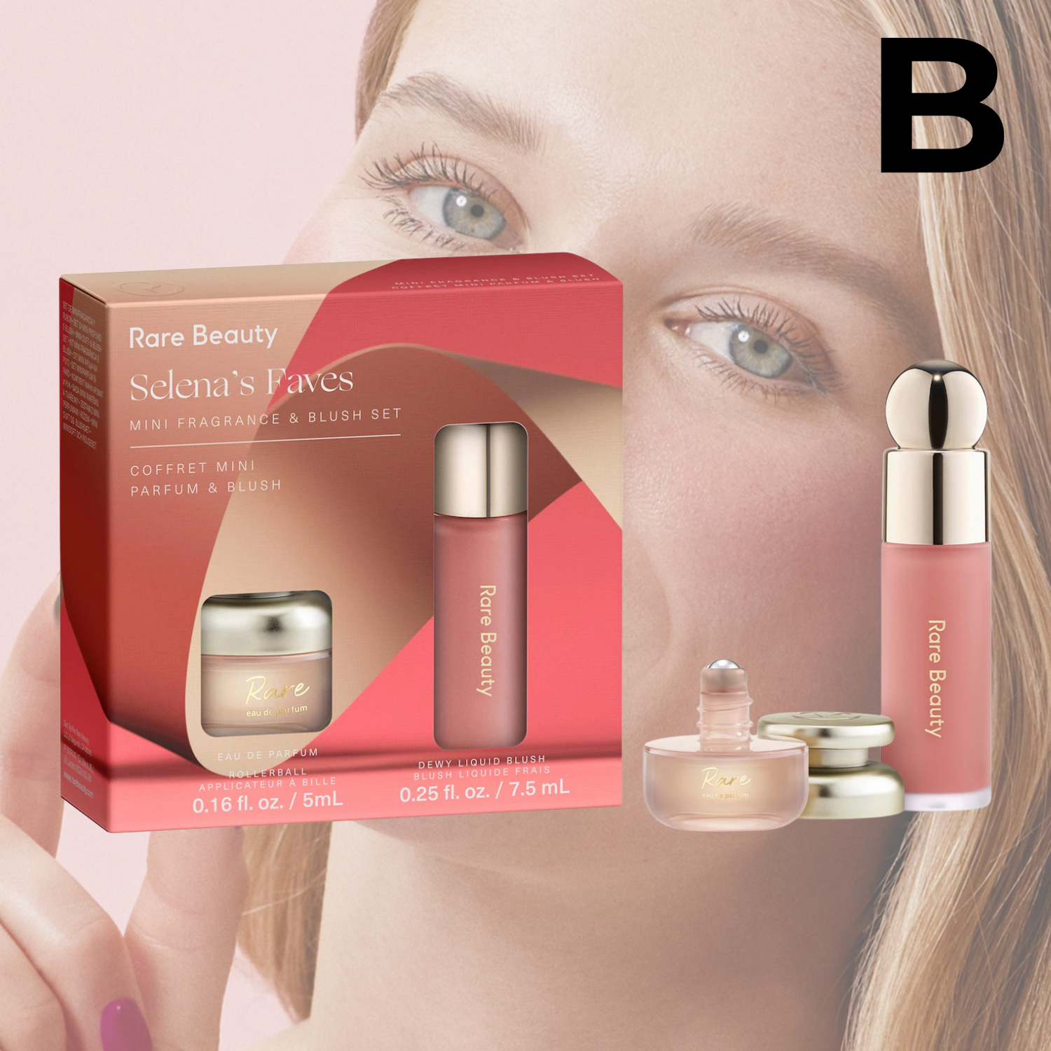 Selena's Faves Mini Fragrance & Blush Set – Black Bee