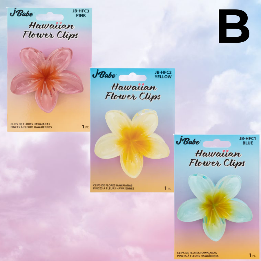 Hawaiian Flower Clip