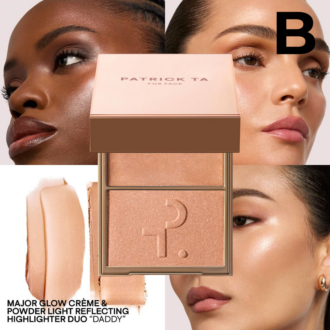 Major Glow Crème & Powder Light Reflecting Translucent Highlighter Duo PREVENTA