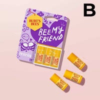 Burt’s Bees Valentine’s Day Mini Lip Balms BEE MY FRIEND - 3pk **PREVENTA**