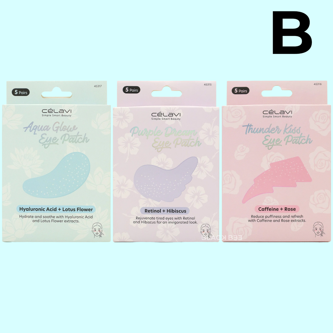 EYE PATCHES SET 5 PARES (PARCHES PARA OJOS)