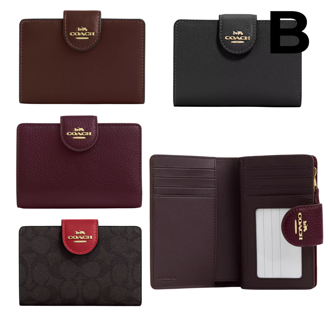 Medium Corner Zip Wallet PREVENTA OUTLET (AUN SIN EXTRAS)