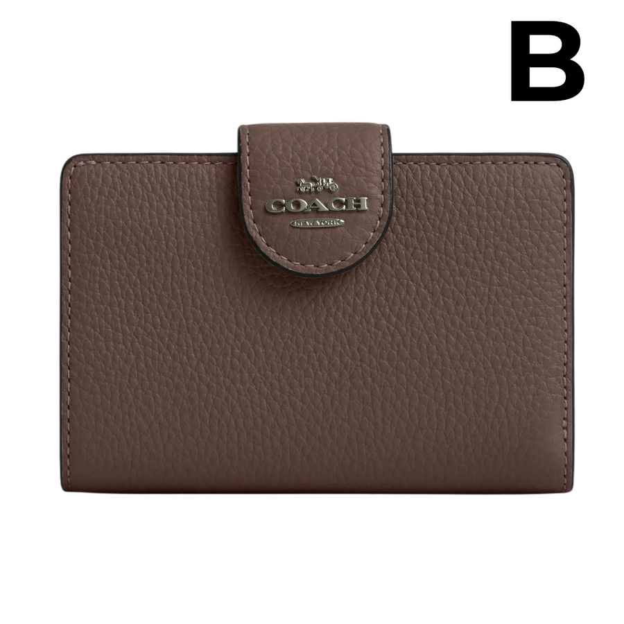 Medium Corner Zip Wallet PREVENTA OUTLET (AUN SIN EXTRAS)