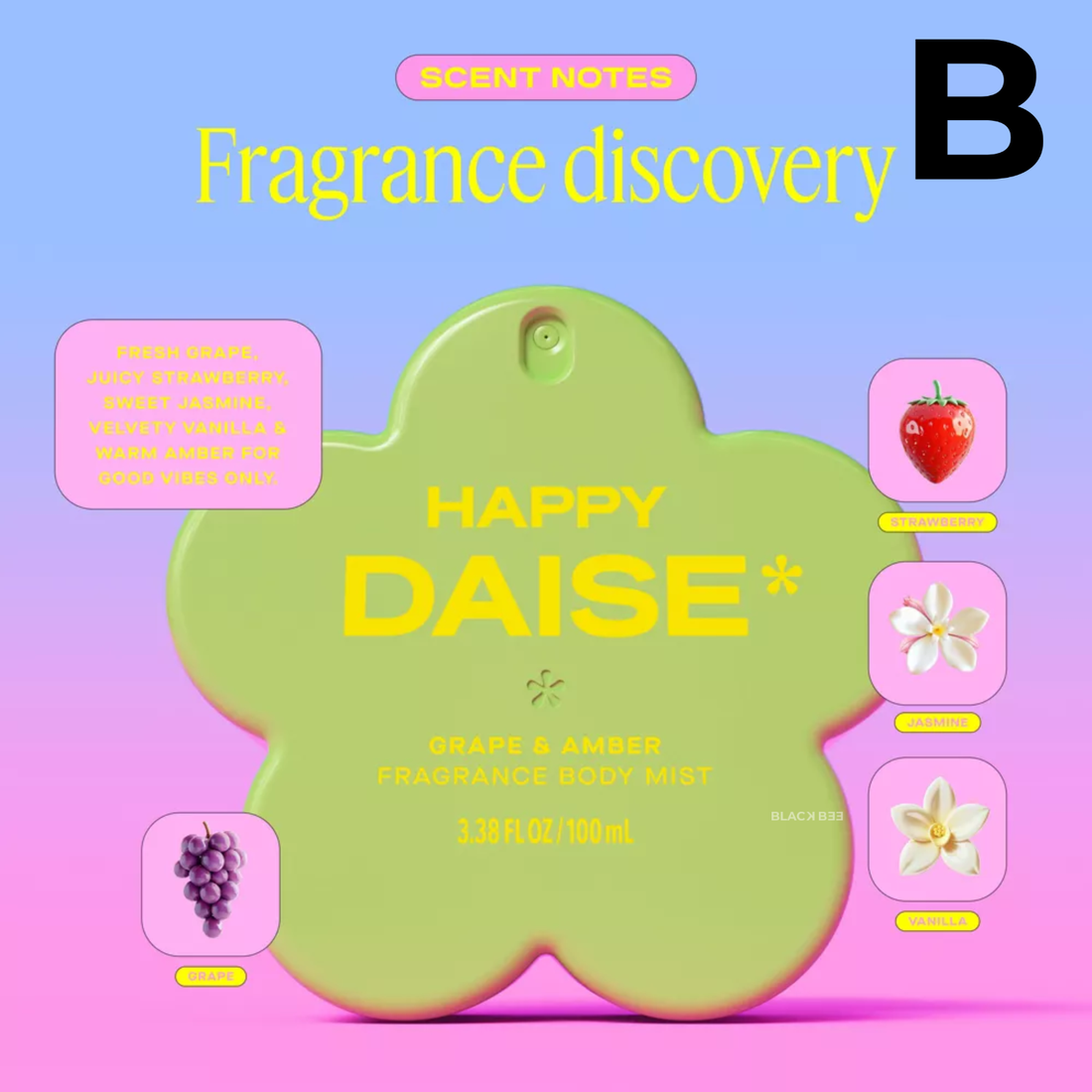 DAISE Fragrance Women's Body Mist - 3.38 fl oz:  Perfumes & Colognes Spray **PREVENTA**