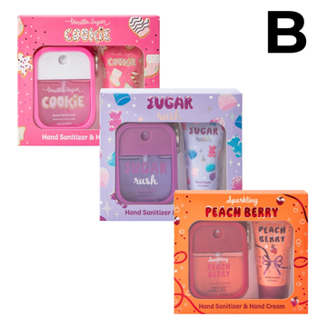 HAND SANITIZER & HAND CREAM SET