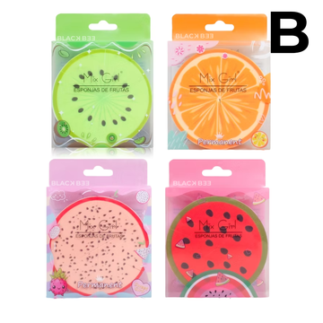 ESPONJAS TRIANGULOS FRUTAS