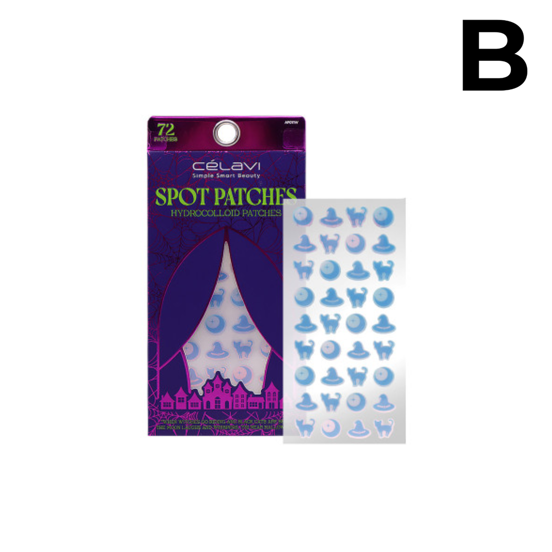 SPOOKY SPOT PATCHES 72 PZS