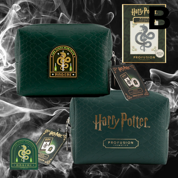 Profusion Cosmetics Harry Potter Nagini Cosmetic Bag with Face Gems & Temporary Tattoo PREVENTA