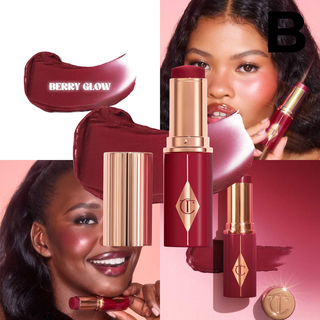 Unreal Lip + Cheek Glow Blush Stick with Hyaluronic Acid **PREVENTA**
