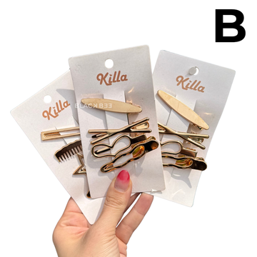 PINZA PARA CABELLO METALICA