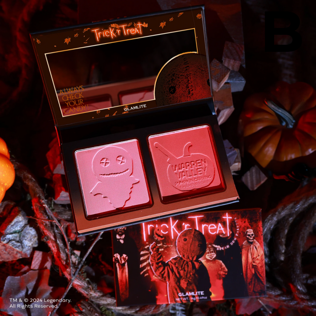 Trick 'r Treat x Glamlite Blush Duo PREVENTA