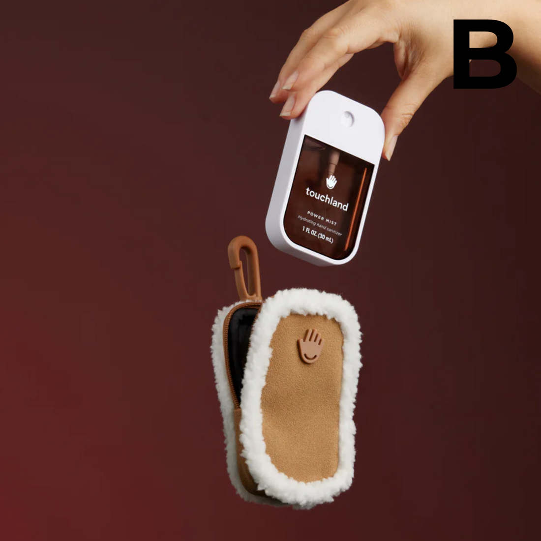 Shearling Touchette Pouch PREVENTA