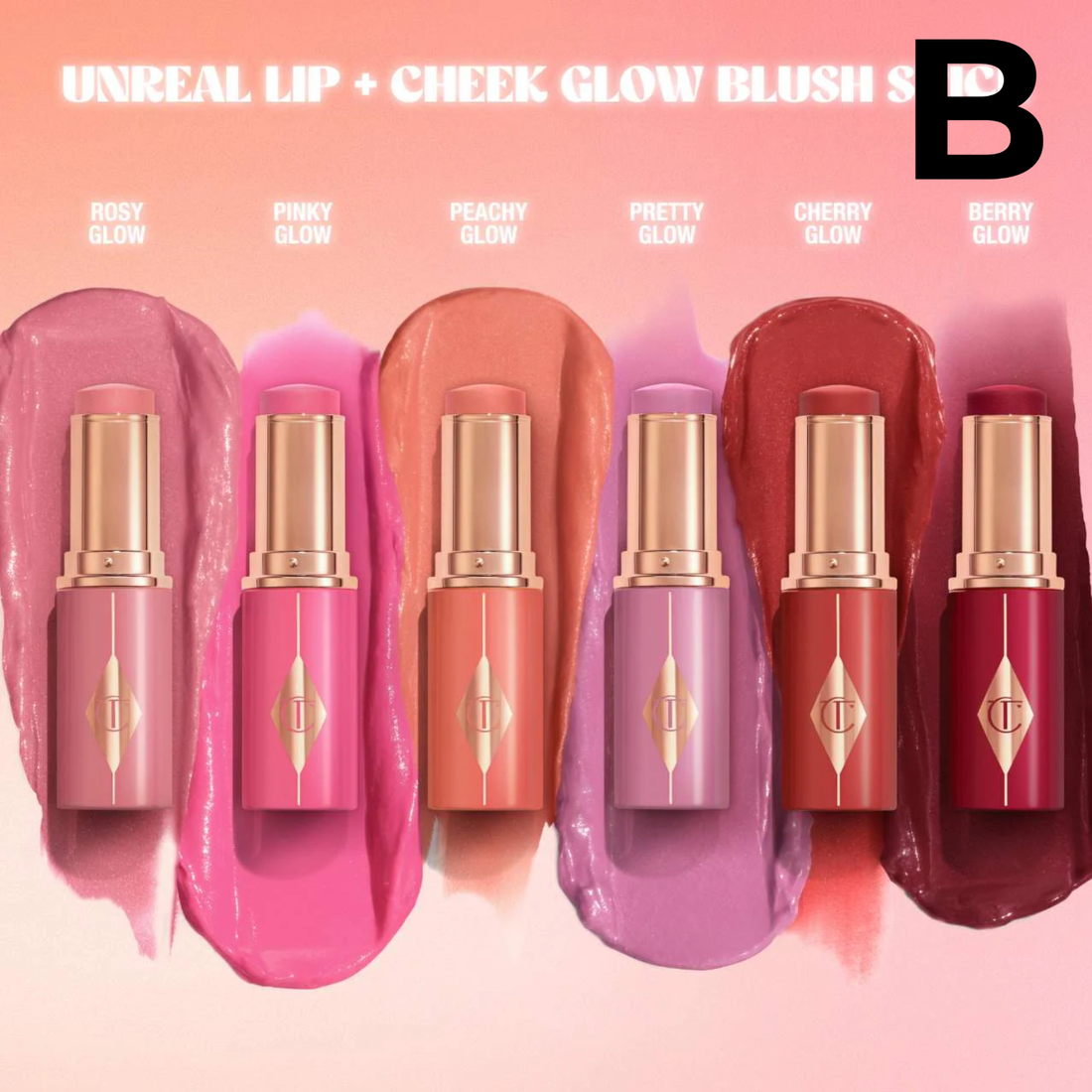 Unreal Lip + Cheek Glow Blush Stick with Hyaluronic Acid mini **PREVENTA**