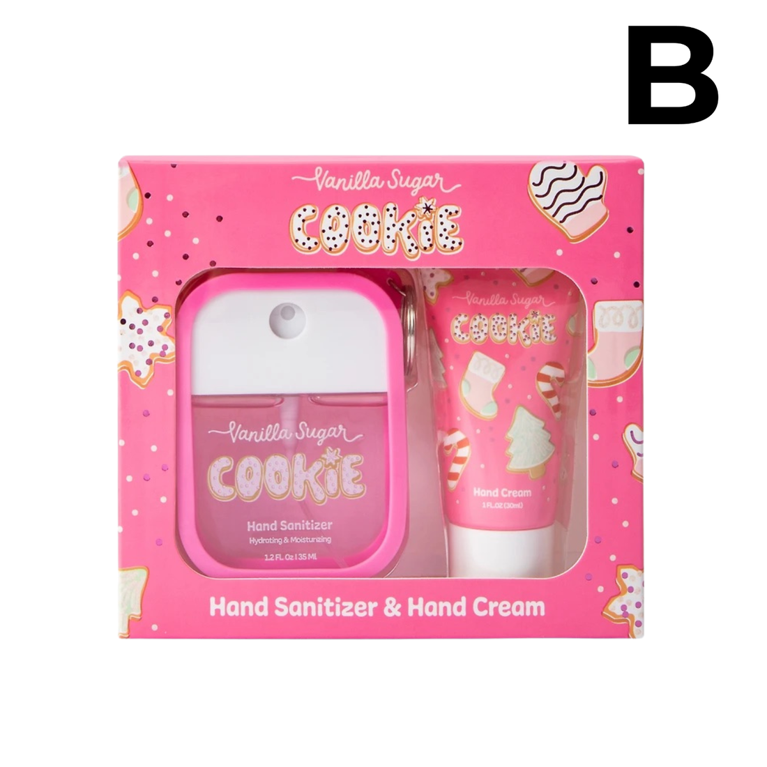 HAND SANITIZER & HAND CREAM SET