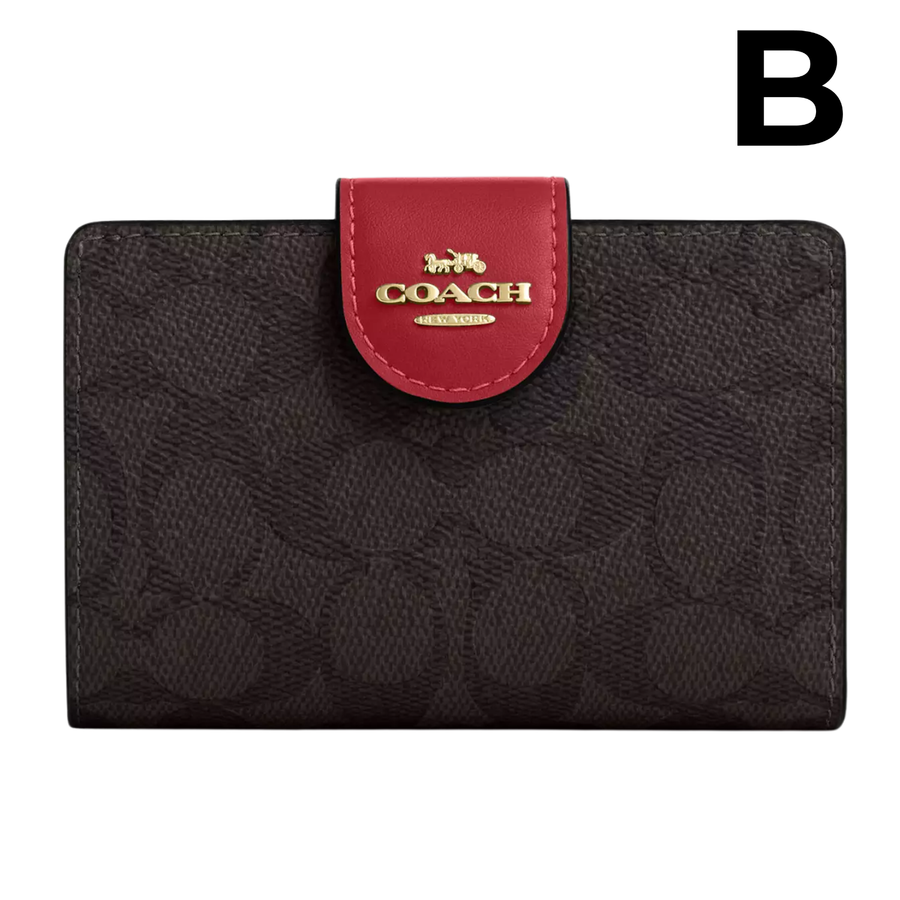 Medium Corner Zip Wallet PREVENTA OUTLET (AUN SIN EXTRAS)