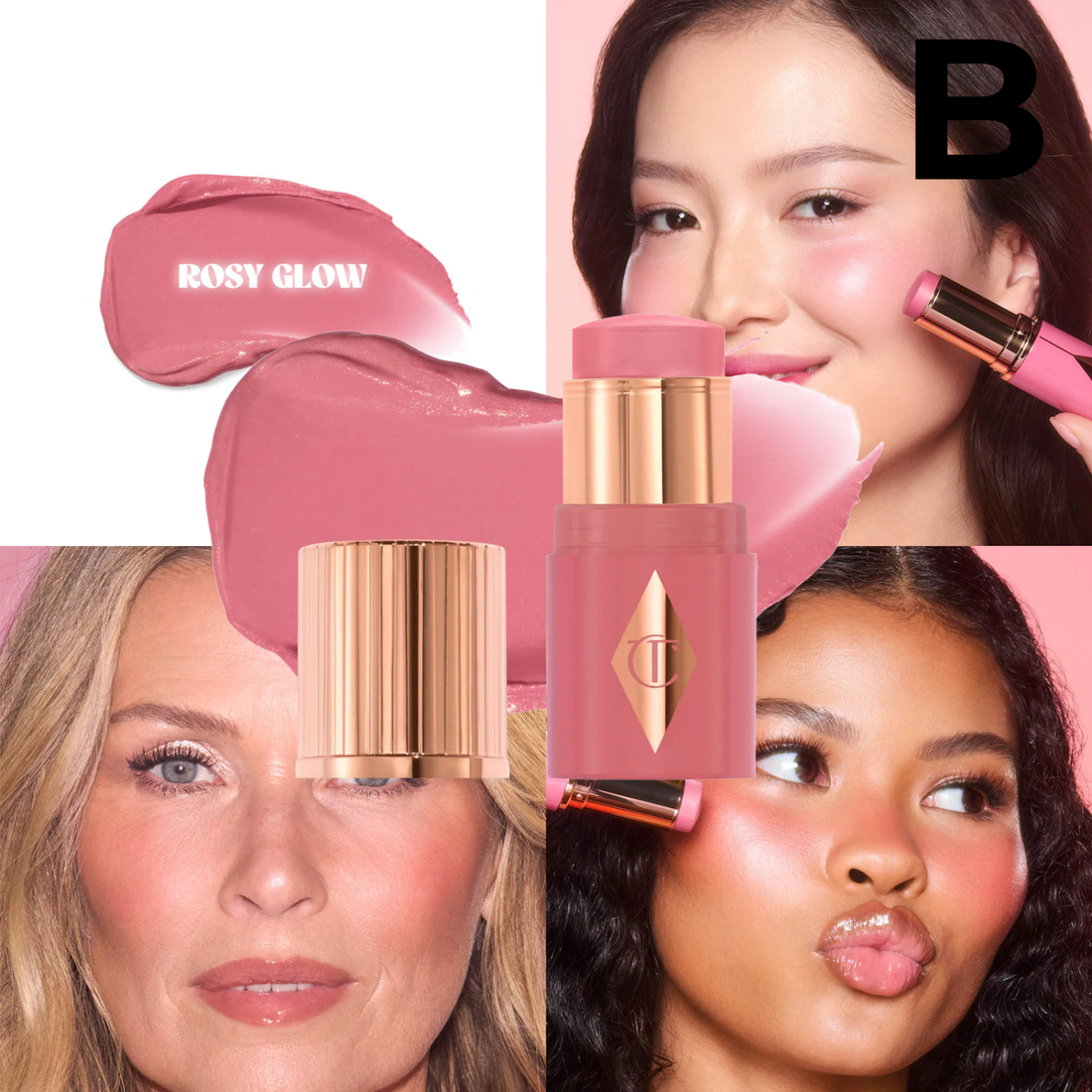 Unreal Lip + Cheek Glow Blush Stick with Hyaluronic Acid mini **PREVENTA**