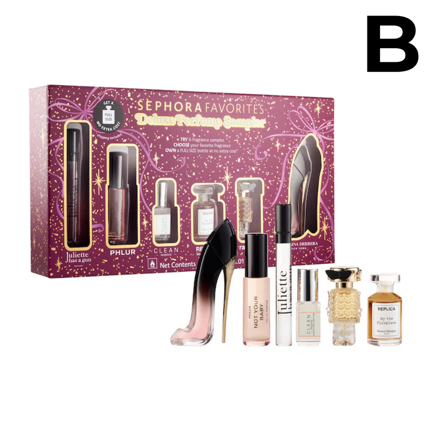 Deluxe Mini Perfume Sampler Set with Redeemable Voucher + CUPON PRFUME DE REGALO **11 NOV MINIS PREVENTA**