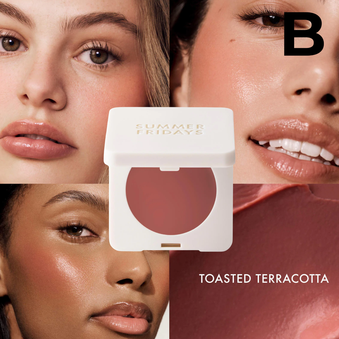 Blush Butter Balm Hydrating Cream Blush with Peptides **PREVENTA**