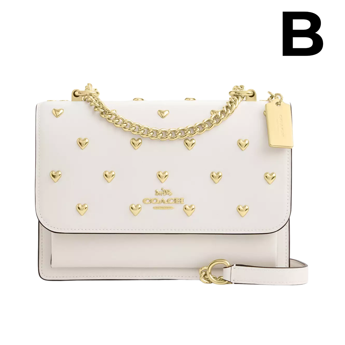 Klare Crossbody Bag With Heart Rivets **PREVENTA**