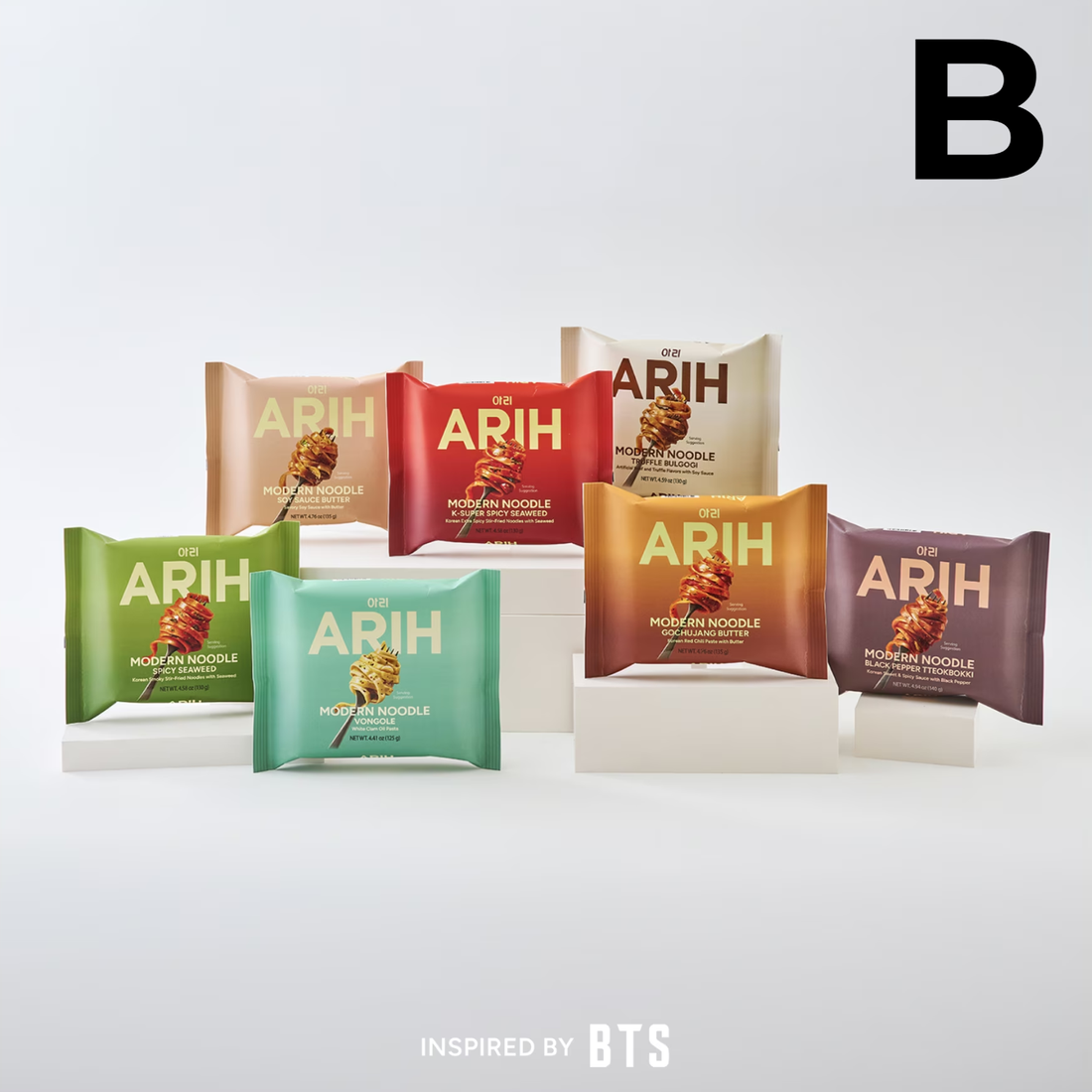 ARIH Modern Noodles, Western-Korean Fusion Soup-Less Noodles INDIVIDUALES **PREVENTA**
