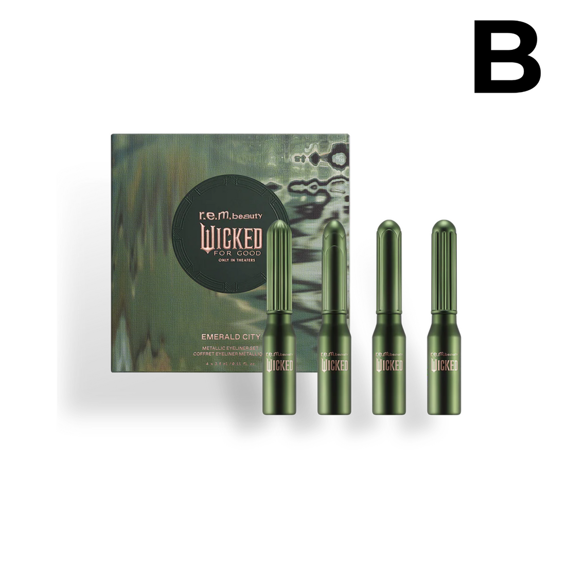 r.e.m. beauty x Wicked Emerald City Metallic Eyeliner Set PREVENTA