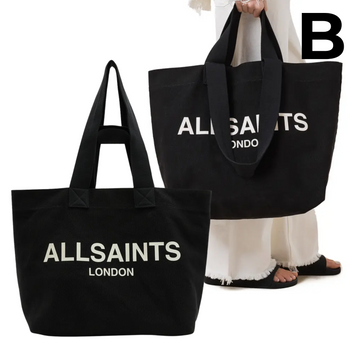 Ali Logo Cotton Canvas East/West Tote PREVENTA