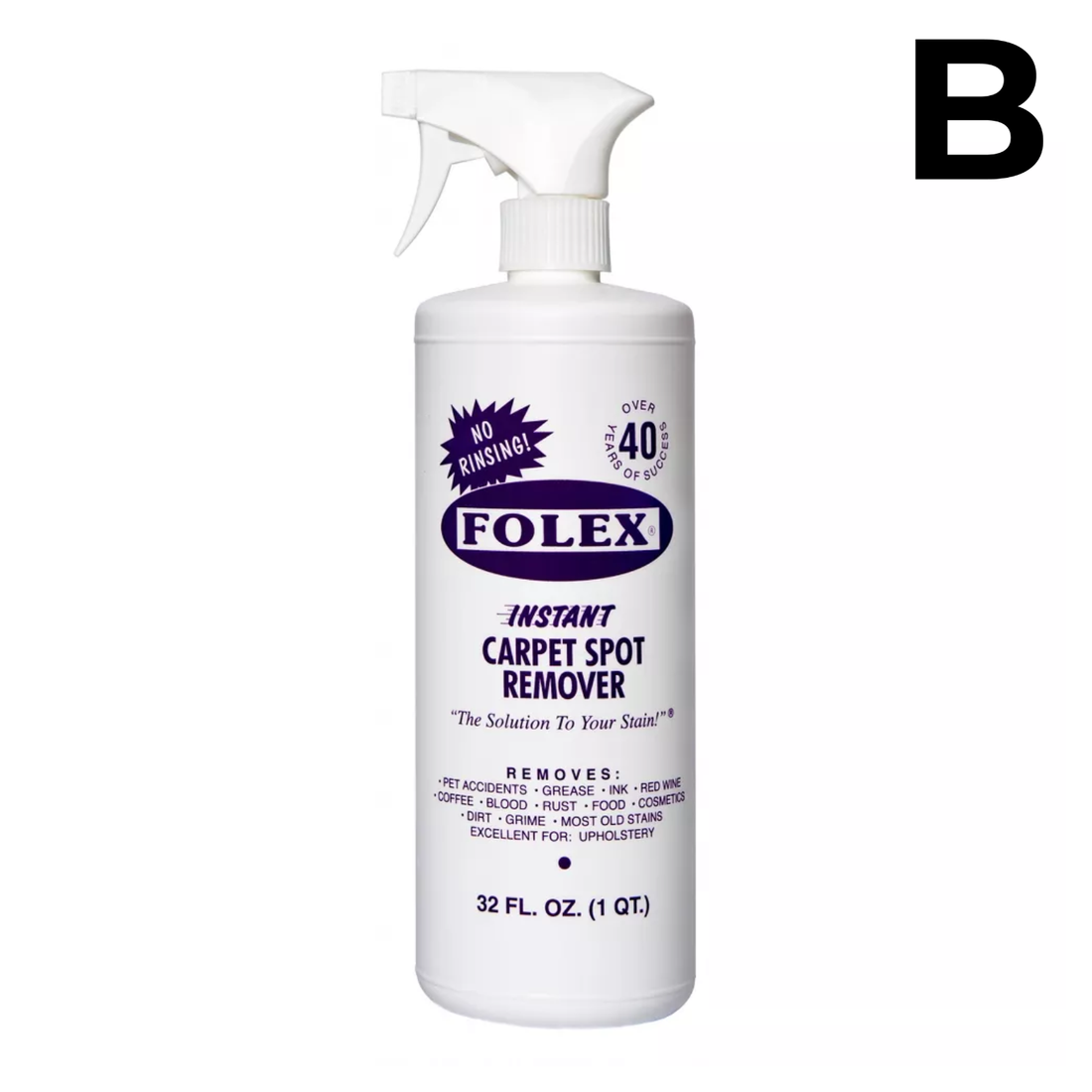 Folex Unscented Instant Carpet Spot Remover - 32 fl oz 900 ML